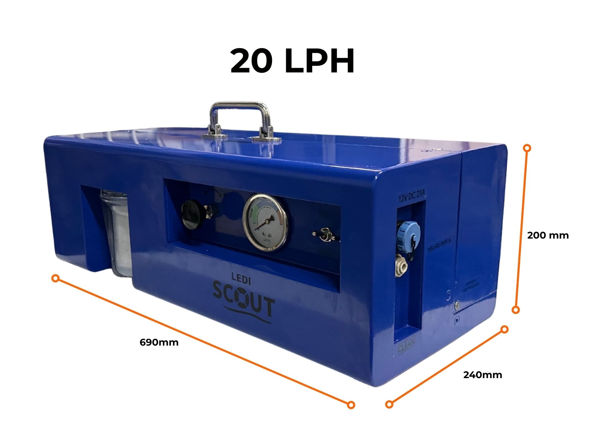 LEDI Scout 20 watermaker