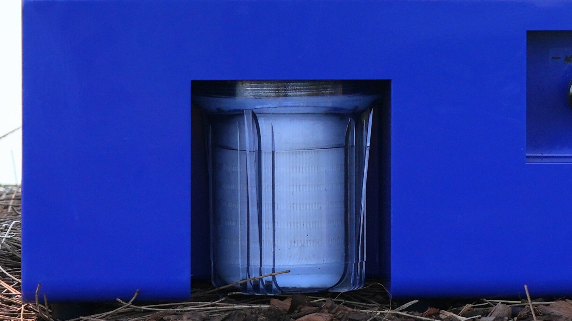 Watermaker pre-filter installed on board