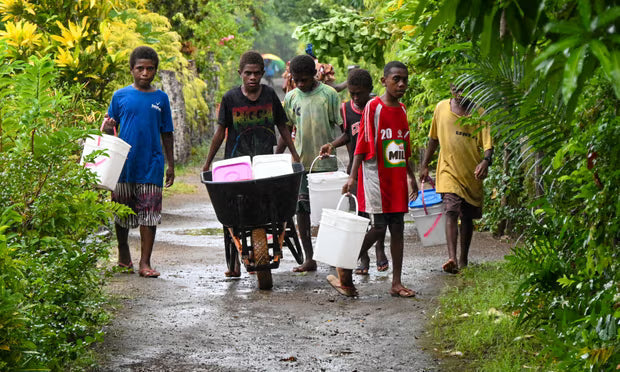 Salty well water affecting drinking supplies in Vanuatu