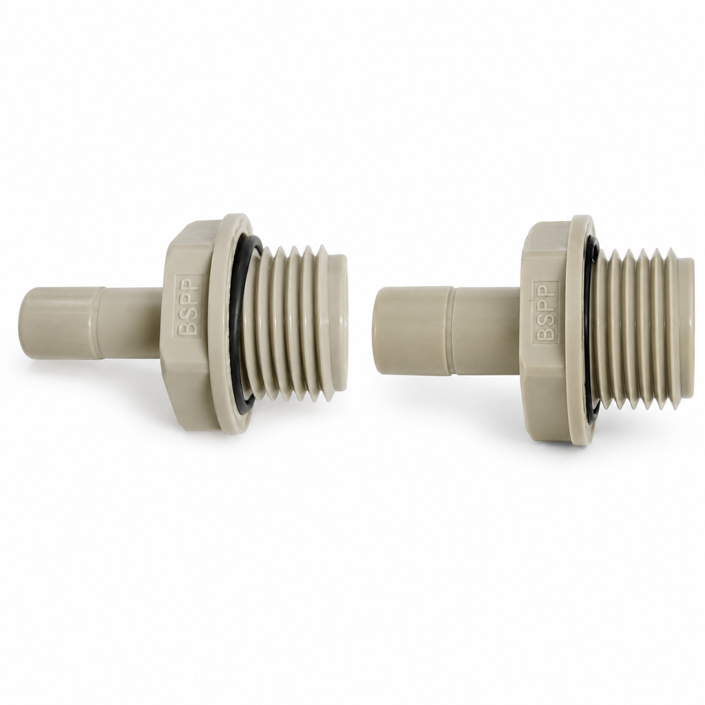 BSP x Stem (Straight) Fittings