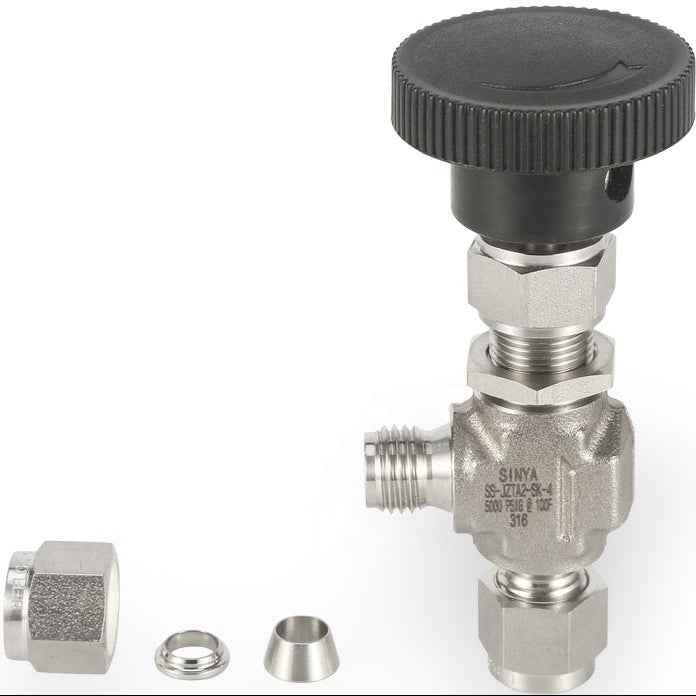 316 Stainless Steel Needle Valve High Pressure Marine Grade