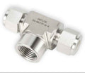 316 Stainless Steel Female Branch Tee 1/4 NPT