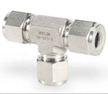 316 Stainless Steel Compression Union Tee 1/4 Inch