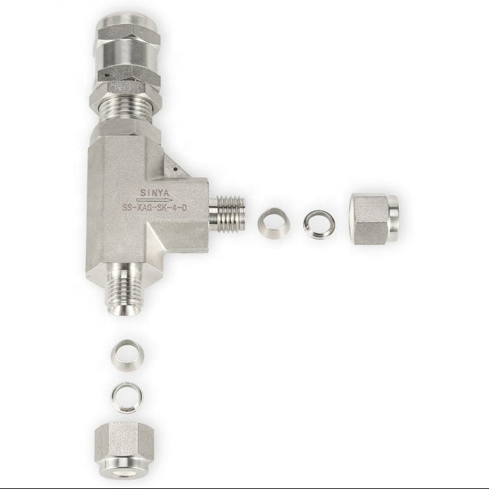 1000 PSI Stainless Steel Pressure Relief Valve 316 Marine Grade