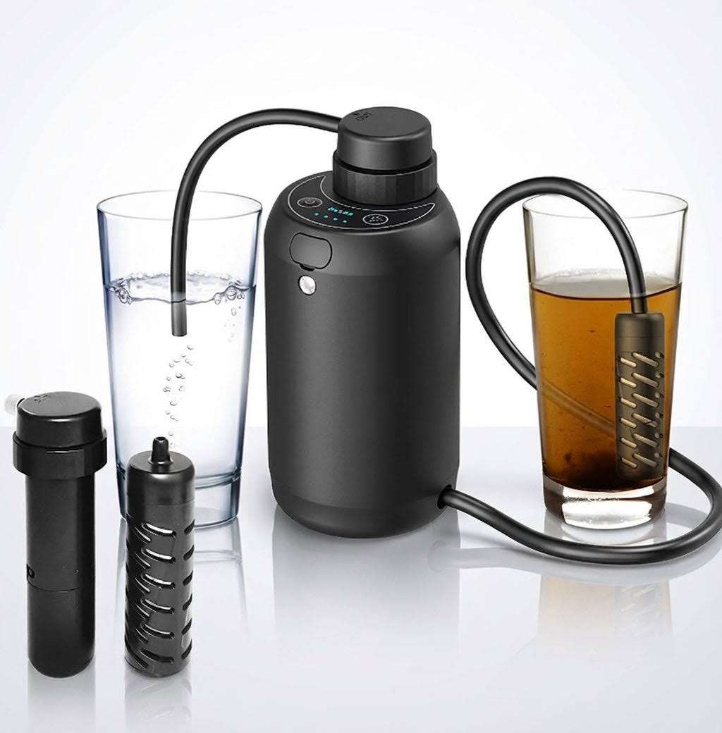 Pocket UF Water Purifier – Portable & Rechargeable